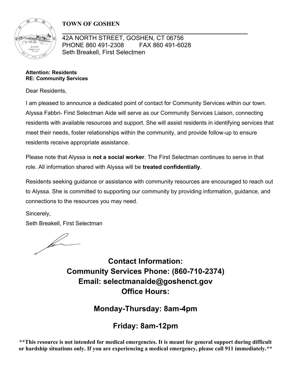 Community Services