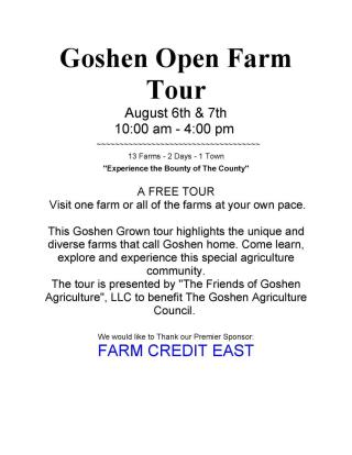 Goshen Farm tour