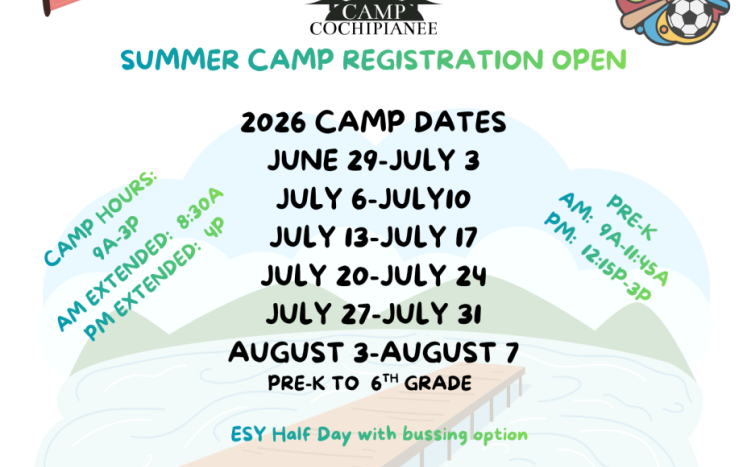 Camp dates